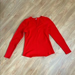 Zyia Red Don’t Wake Me Thermal top-worn once